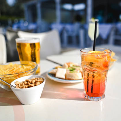 Bar Snacks und Knabbereien