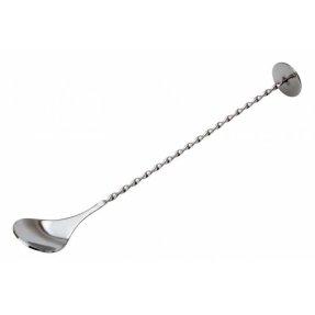 Barlöffel mit Teller 28 cm