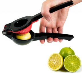 Citruspress för lime och citron squeezy svart