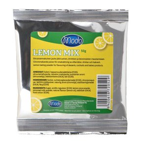 Modo Lemon Mix 50 g – Frische Zitronenmischung für Getränke und Backwaren usw