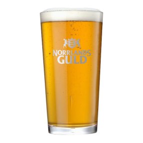 Norrlands Guld ölglas hårdplast 40 cl
